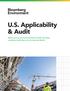 U.S. Applicability & Audit