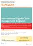 International Supply Chain Management (England)