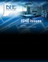 ISHE Issues. In this Issue: RTLS Location Accuracy and Its Affect on Hospital ROI