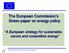The European Commission s Green paper on energy policy: