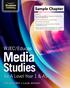 Media. Studies. WJEC / Eduqas. for A Level Year 1 & AS. Sample Chapter. Christine Bell Lucas Johnson
