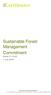Sustainable Forest Management Commitment Policy 11 v July 2016