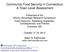 Community Food Security in Connecticut: A Town Level Assessment