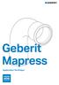 Geberit Mapress. Application Technique