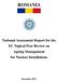 ROMANIA. National Assessment Report for the EU Topical Peer Review on Ageing Management for Nuclear Installations