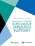ENTER THE FAST LANE WITH AN AI-DRIVEN INTELLIGENT STREAMING PLATFORM