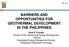 BARRIERS AND OPPORTUNITIES FOR GEOTHERMAL DEVELOPMENT IN THE PHILIPPINES