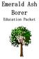 Emerald Ash Borer. Education Packet