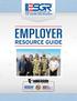 EMPLOYER RESOURCE GUIDE