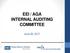 EEI / AGA INTERNAL AUDITING COMMITTEE. June 26, 2017