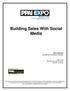 Building Sales With Social Media
