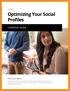 Optimizing Your Social Profiles