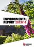 ENVIRONMENTAL REPORT 2013/14