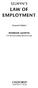 SELWYN'S LAW OF EMPLOYMENT. Sixteenth Edition NORMAN SELWYN OXPORD UNIVERSITY PRESS