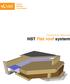 Technical Manual. NBT Flat roof system