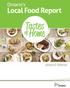 Ontario s. Local Food Report. Tastes. of Home. 2016/17 Edition