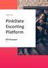 PinkDate Escorting Platform