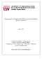UNIVERSITY OF WISCONSIN SYSTEM SOLID WASTE RESEARCH PROGRAM Student Project Report