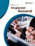 Office of. Inspector. General. Annual Report