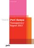 PwC Kenya Transparency Report 2015