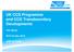 UK CCS Programme and CCS Transboundary Developments