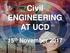 Civil ENGINEERING AT UCD. 15 th November 2017