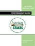 NINERTALENT STAKES PERFORMANCE GUIDE. Human Resources Department. UNC Charlotte