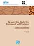 Drought Risk Reduction Framework and Practices: