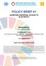 POLICY BRIEF #1 ACHIEVING UNIVERSAL ACCESS TO ELECTRICITY. Developed by: IEA, UNDP and IRENA. In collaboration with: