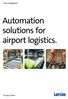 Automation solutions for airport logistics.