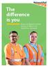 The difference is you. Advanced Apprenticeships starting in March and September every year