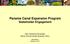 Panama Canal Expansion Program Stakeholder Engagement