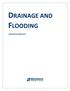 DRAINAGE AND FLOODING INFORMATION BOOKLET