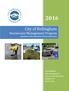 City of Bellingham. Stormwater Management Program. Attachment A to the NPDES Phase II Permit Annual Report. City of Bellingham