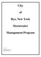City. Rye, New York. Stormwater. Management Program