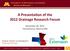 A Presentation of the 2012 Drainage Research Forum. November 20, 2012 Farmamerica, Waseca MN