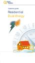 Customer guide. Residential Dual Energy