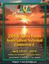 2016 Ajera Users. Association National Conference. April 19 21, Holiday Inn Orlando Downtown Disney.