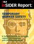 TEMPORARY WORKER SAFETY