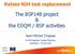 The BSP148 project & the EDQM / BSP activities