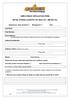 EMPLOYMENT APPLICATION FORM RETAIL STORES (COUNTRY SA/ NSW/ VIC METRO VIC)