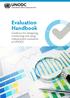 Evaluation Handbook. Guidance for designing, conducting and using independent evaluation at UNODC