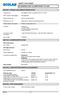 SAFETY DATA SHEET TB DISINFECTANT CLEANER READY-TO-USE