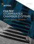 CULTEC STORMWATER CHAMBER SYSTEMS