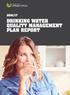 DRINKING WATER QUALITY MANAGEMENT PLAN REPORT