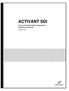 ACTIVANT SDI. Accounts Receivable Subsystems Reference Manual. Version 14.0