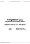 Freightliner LLC 830 Planning Schedule w/ Release Capability