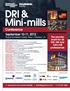 Conference. September 10-11, The premier event for all DRI, HBI and mini-mill professionals. Royal Sonesta Hotel, New Orleans, LA