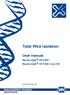 Total RNA isolation. User manual. NucleoSpin 96 RNA NucleoSpin 96 RNA Core Kit. April 2014 / Rev. 05
