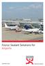 Fosroc Sealant Solutions for Airports.  constructive solutions